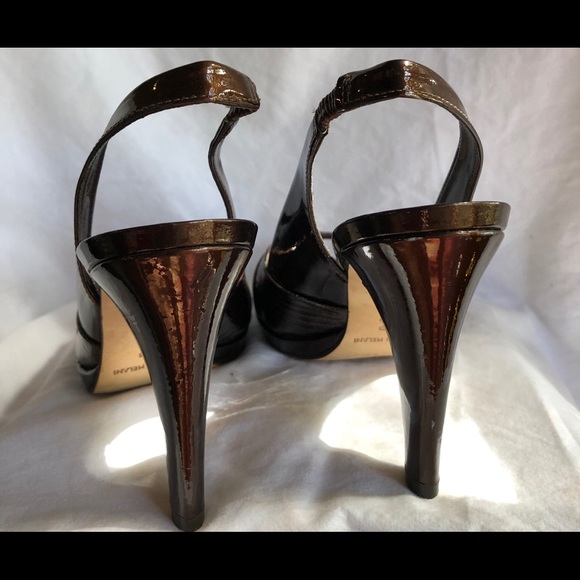 ⬇️⬇️ GORGEOUS Brown Patton Leather ANTONIO MELANI - Picture 3 of 5